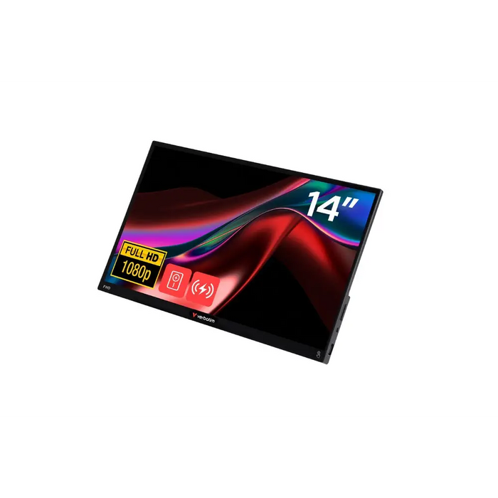 Verbatim преносим 14’’ FHD сензорен монитор LIGHT