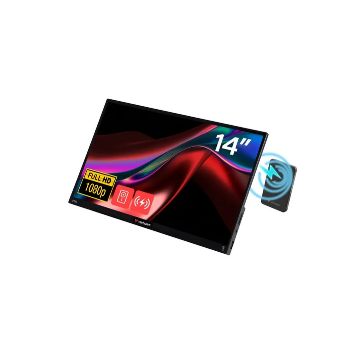 Verbatim преносим 14’’ FHD сензорен монитор LIGHT