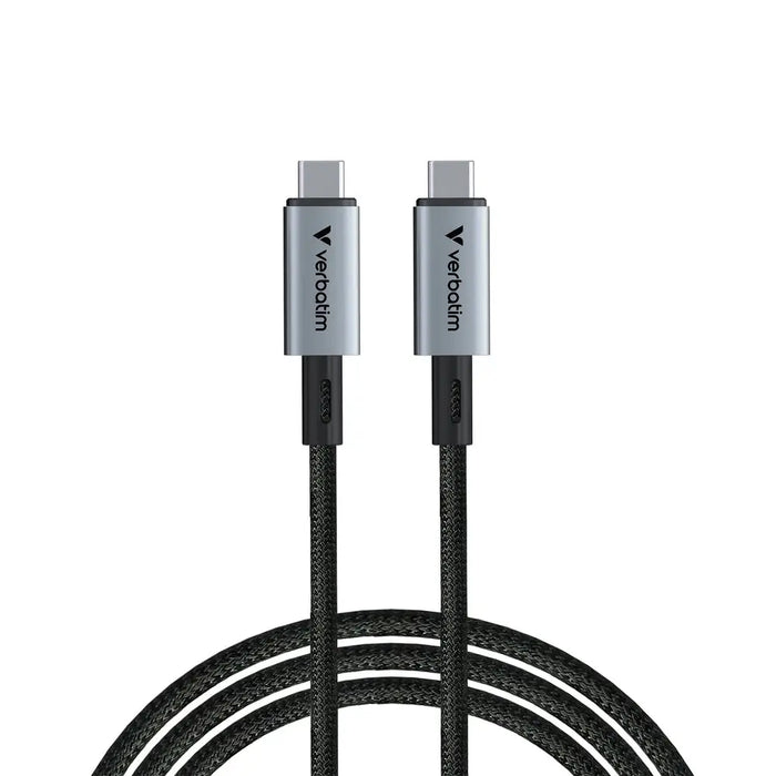 Verbatim Sync & Charge USB-C към USB-C 240 W 40 Gbps 120 cm