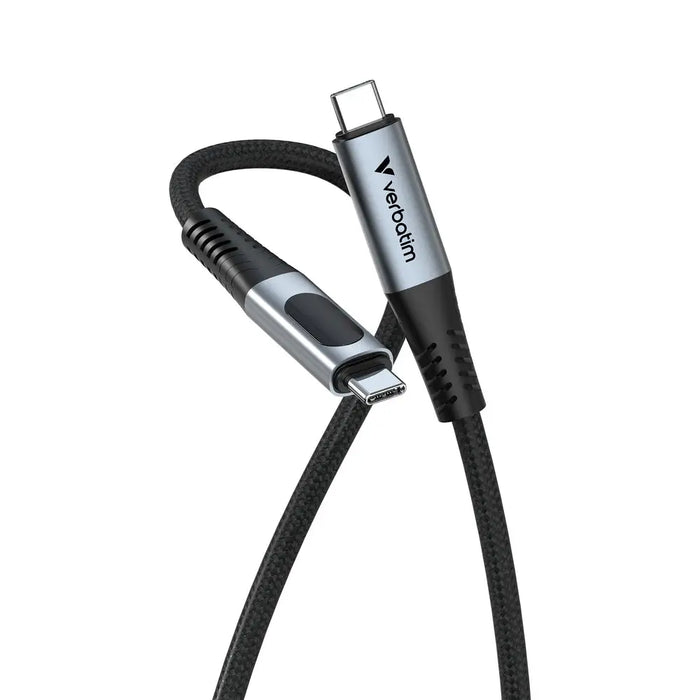 Verbatim Sync & Charge USB-C към USB-C 100W дисплей 120 см