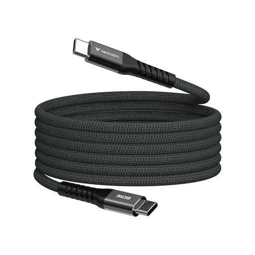 Verbatim Sync & Charge USB-C към USB-C 60W магнитен 120 см