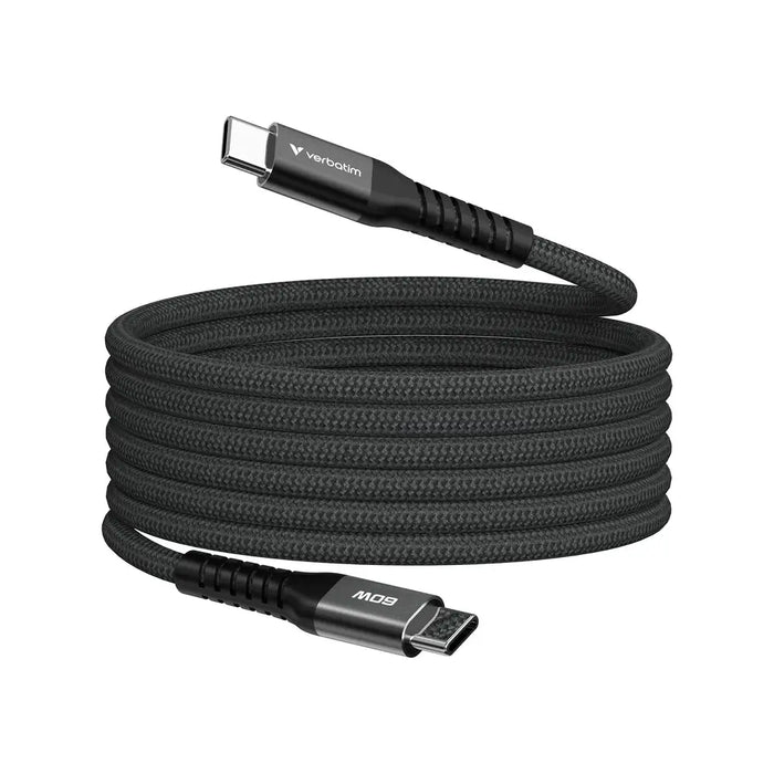 Verbatim Sync & Charge USB-C към USB-C 60W магнитен 120 см
