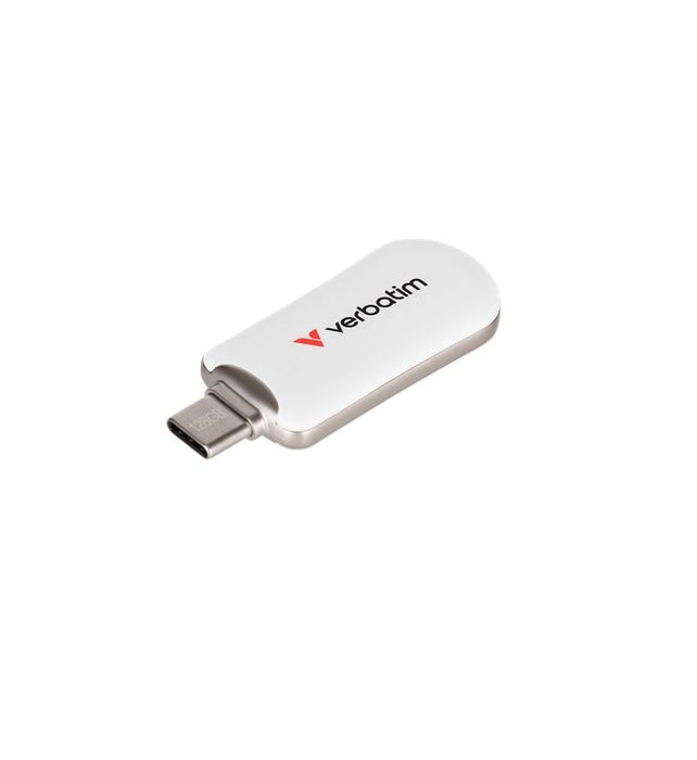 Verbatim Plectra USB-C флаш устройство бяло 128GB