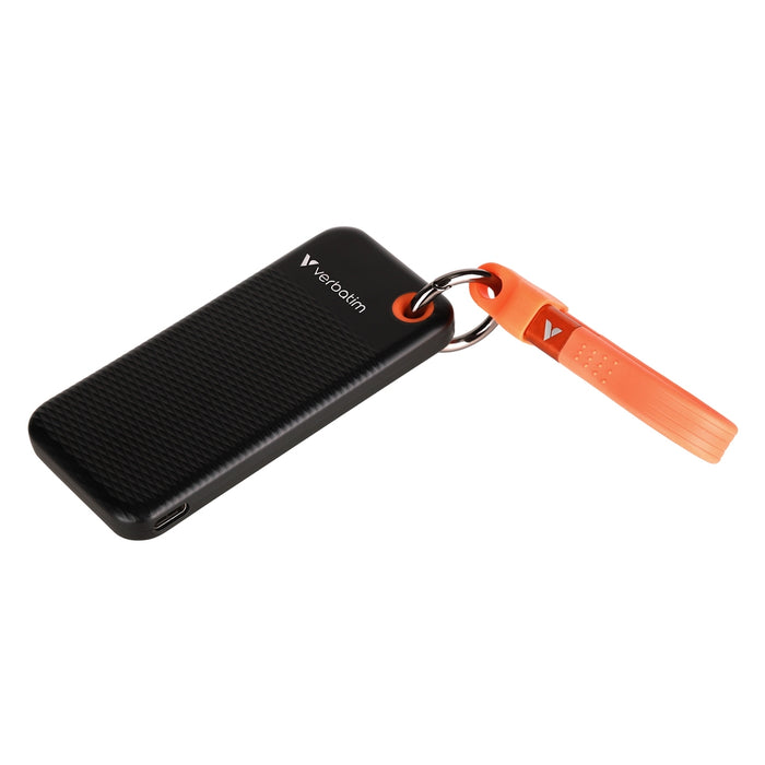Verbatim Pocket SSD USB 3.2 Gen 2 1TB черен/оранжев