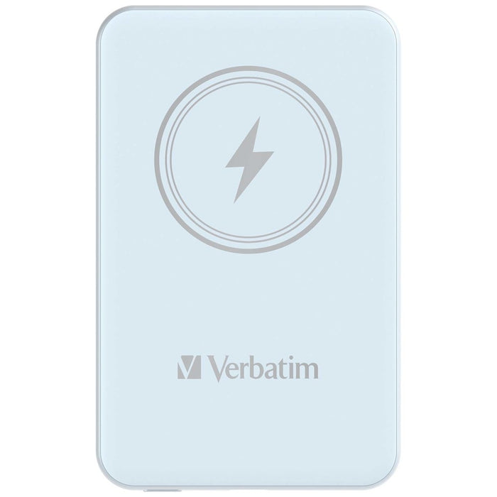 Verbatim MCP-5BE Power Pack 5000 mAh с UBS-C PD 20W / Магнитно безжично зареждане 15W Син