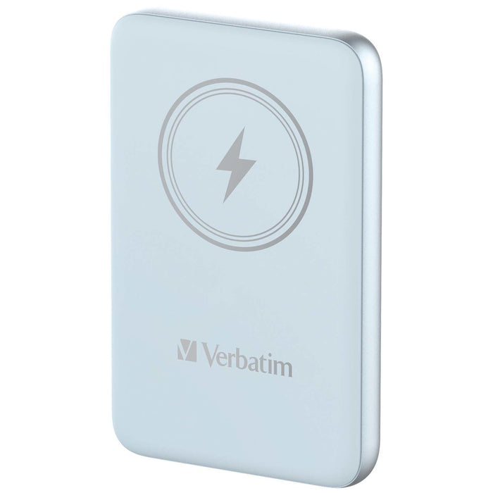 Verbatim MCP-10BE Power Pack 10000 mAh с UBS-C PD 20W / Магнитно безжично зареждане 15W Син