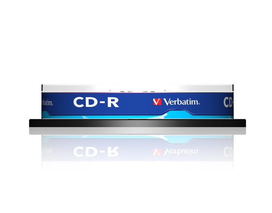 Verbatim CD-R 700MB 52X ДОПЪЛНИТЕЛНА ЗАЩИТА ПОВЪРХНОСТ (10 ОПАКОВКИ)