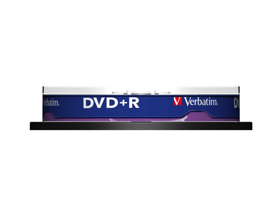Verbatim DVD+R AZO 4.7GB 16X МАТОВА СРЕБРИСТА ПОВЪРХНОСТ (10 ОПАКОВКИ)