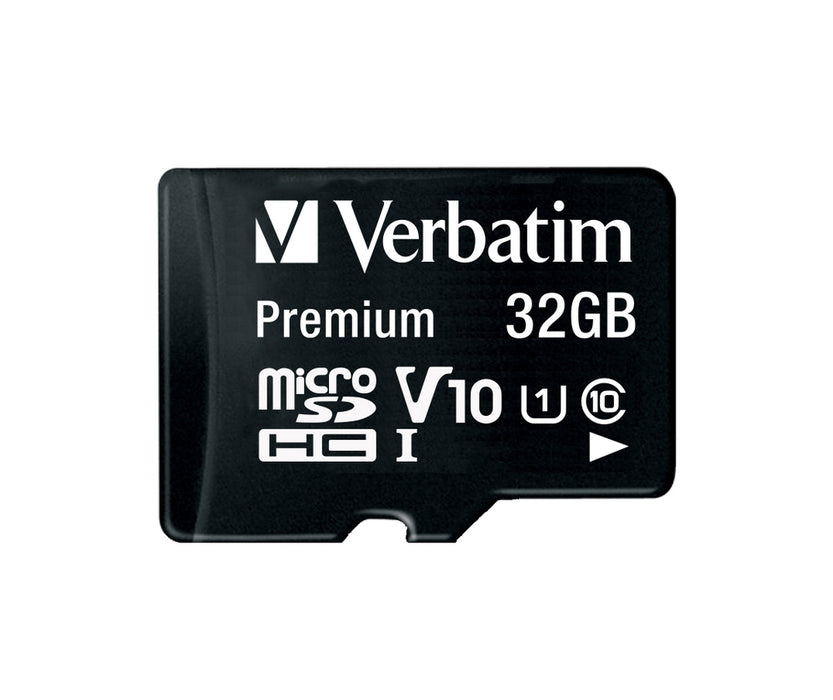 Verbatim Premium micro SDHC 32GB клас 10 (вкл. адаптер)