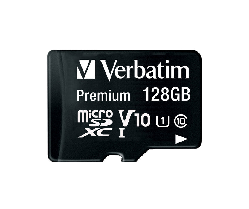 Verbatim Premium micro SDXC 128GB клас 10 (вкл. адаптер)
