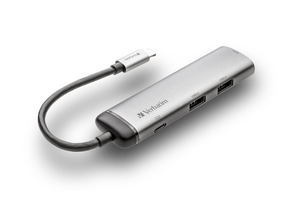 Verbatim USB-C мултипортов хъб USB 3.1 Gen1/USB 3.0/HDMI