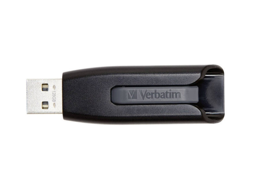 Verbatim V3 USB 3.0 128GB Store 'N' Go Drive Сив