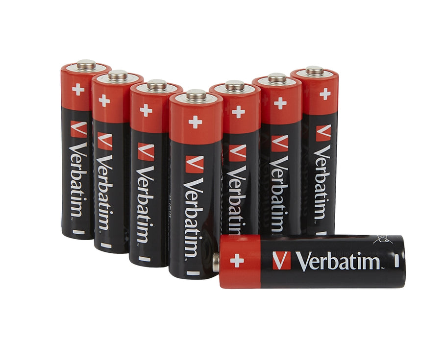Verbatim АЛКАЛНА БАТЕРИЯ AA 8 PACK (HANGCARD)
