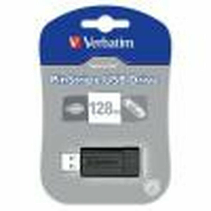 USB стик Verbatim 49071 Черен 128 GB