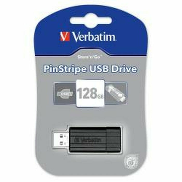 USB стик Verbatim 49071 Черен 128 GB