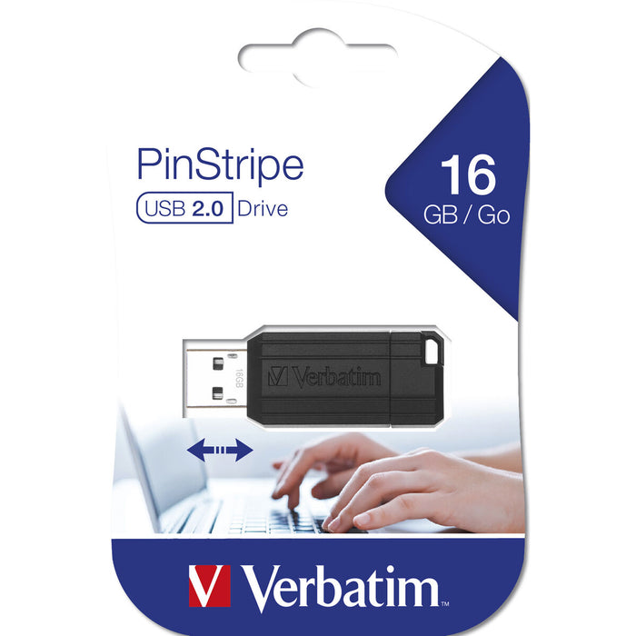 USB стик Verbatim 49063 Черен 16 GB