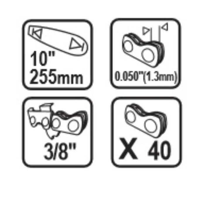 ВЕРИГА ЗА ТРИОН RDP-SCHS20 1.3ММ 40ЗВЕНА