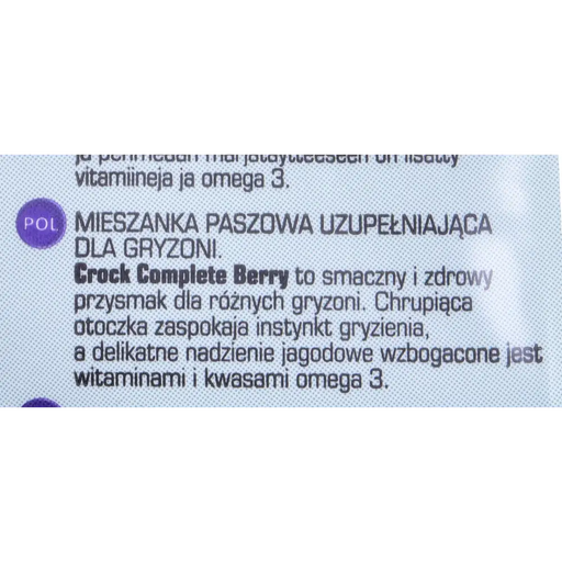 VERSELE LAGA Complete Crock Berry - лакомство за гризачи