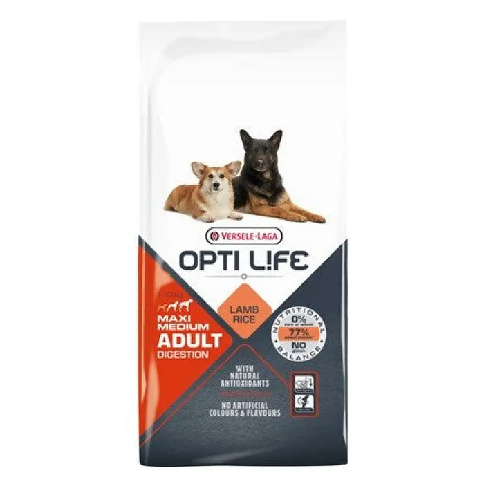 VERSELE-LAGA Opti Life Adult Digestion Medium & Maxi Lamb