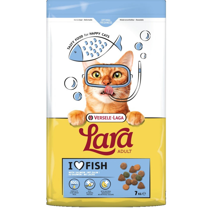 VERSELE-LAGA Lara Adult Salmon - суха храна за котки - 7 кг