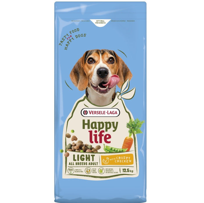 VERSELE-LAGA Happy life Light с пиле - суха храна за кучета - 12,5 кг