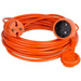 VERTEX PZO10M3x2.5POM Удължителен кабел 10 м оранжев