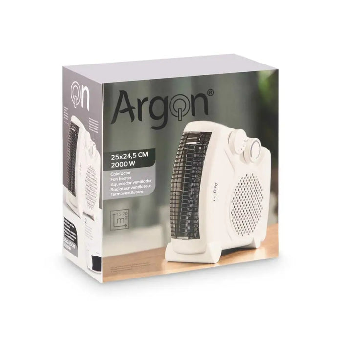 Вертикален нагревател Argon Бял 2000 W