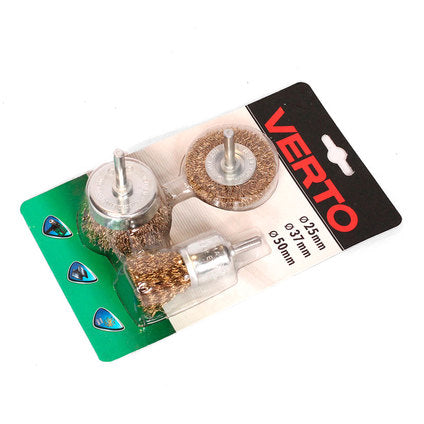 КОМПЛЕКТ ТЕЛЕНИ ЧЕТКИ 3 БР. VERTO