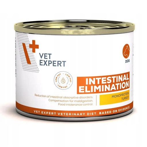 VET EXPERT Intestinal Elimination Turkey - мокра храна
