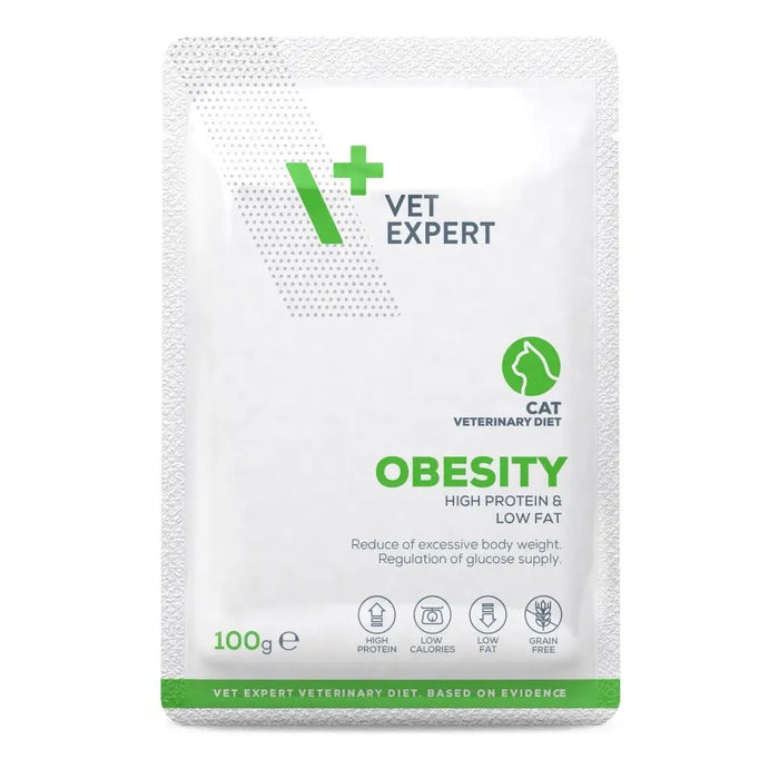VET EXPERT Obesity Chicken - мокра храна за котки - 100гр