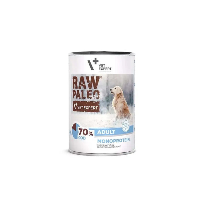 VET EXPERT Raw Paleo Adult Monoprotein Cod - мокра храна