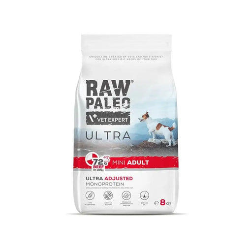 VET EXPERT RAW PALEO Ultra Mini Adult Beef - суха храна