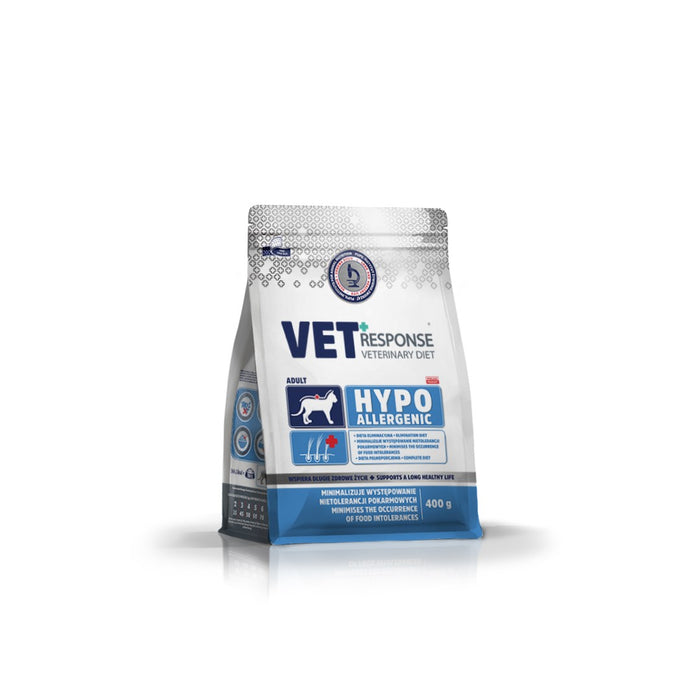 VET RESPONSE Хипоалергенна - суха храна за котки - 400 г