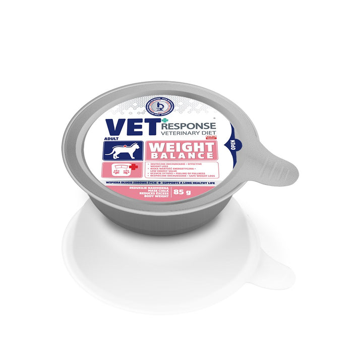 VET RESPONSE Weight balance - мокра храна за котки - 85 г