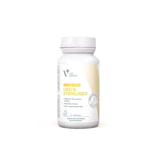 VETEXPERT Uro & Sterilised - хранителни добавки за кучета
