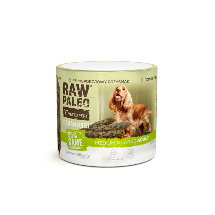 VetExpert Raw Paleo Cabanossi дивеч средно голям 100 г
