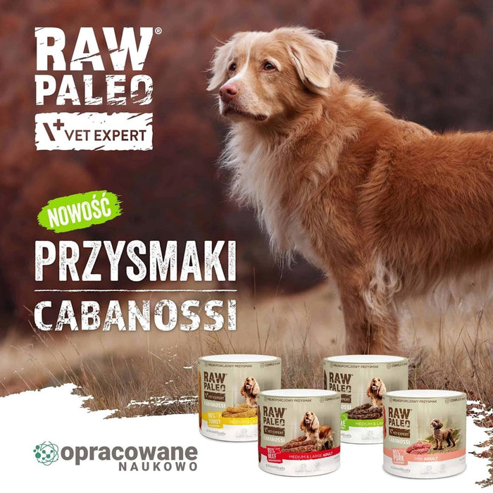 VetExpert Raw Paleo Cabanossi game mini 100 г