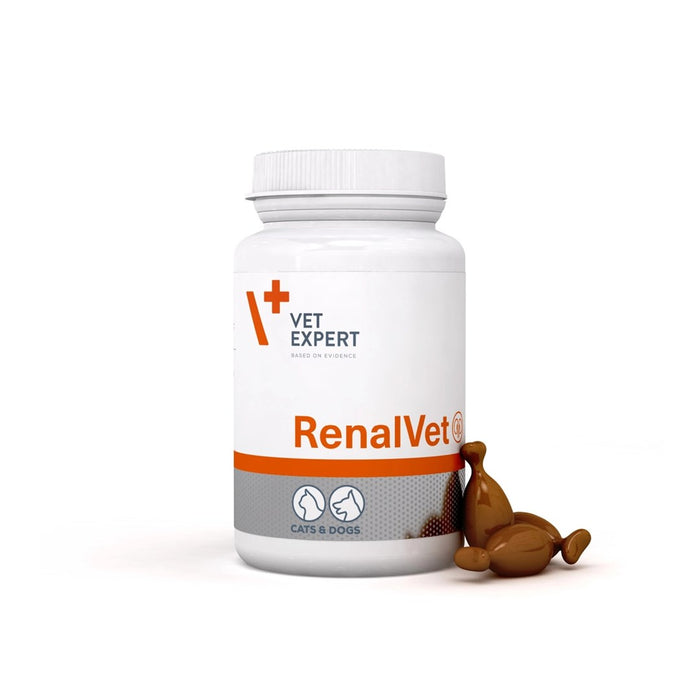 VETEXPERT RenalVet - хранителни добавки за кучета и котки - 60 таблетки