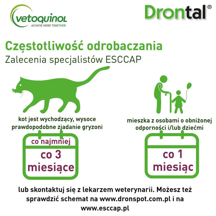 VETOQUINOL Drontal - противопаразитни таблетки за котки - 2