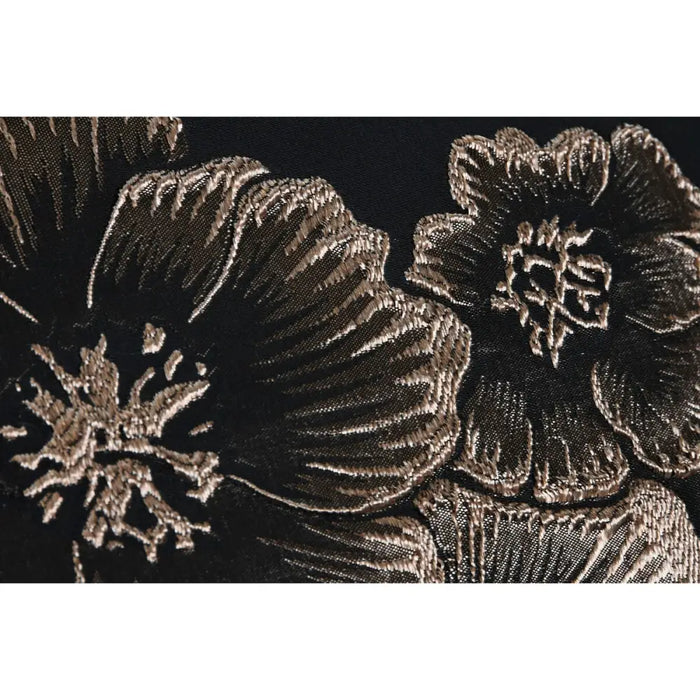 Възглавница Home ESPRIT Черен Златен 45 x 15 x 45 cm