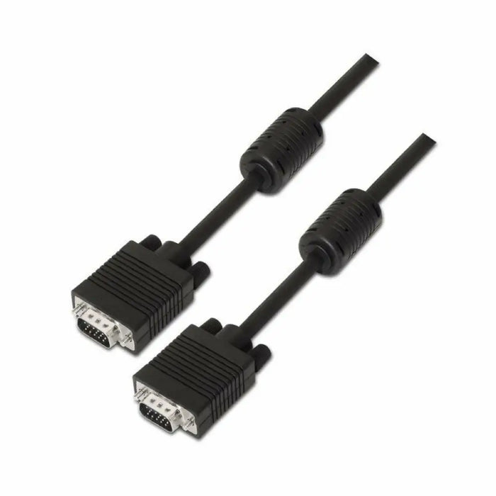 VGA кабел Aisens A113-0077 Черен 25 m