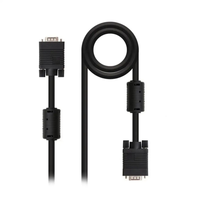 VGA кабел NANOCABLE 10.15.01 Черен