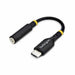 VGA кабел Startech USBCAUDIO2 Черен