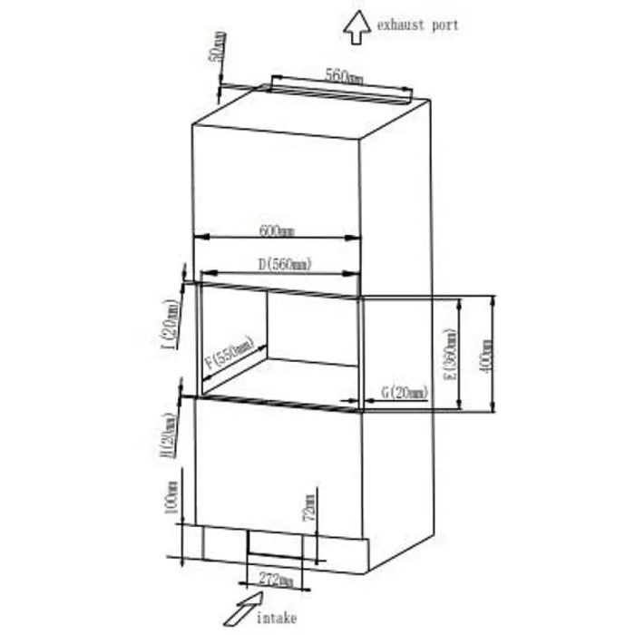Вградена микровълнова фурна Finlux FMO 2077BISS 20