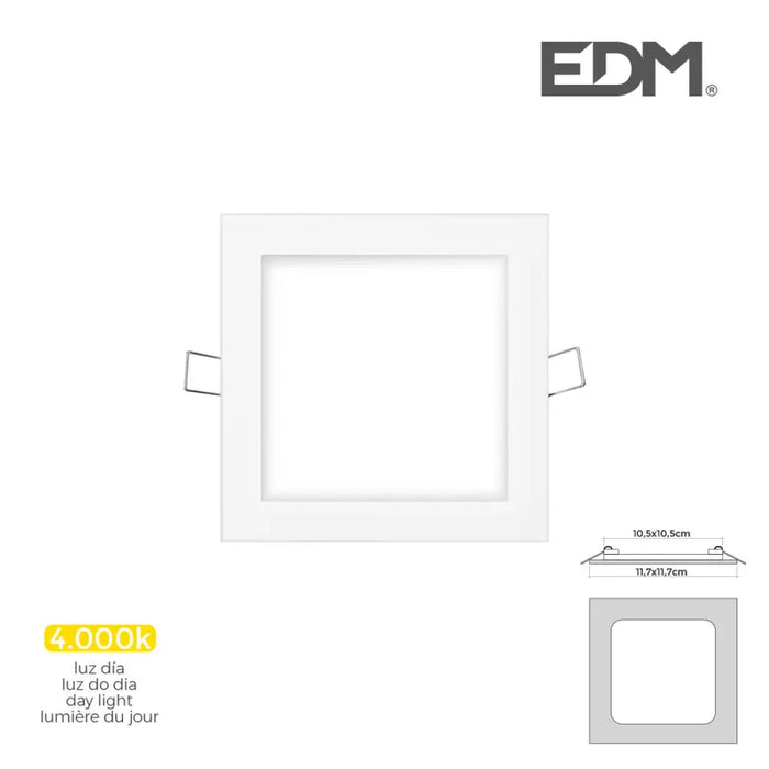 Вградена прожекторна светлина EDM 31606 Downlight A G 6 W