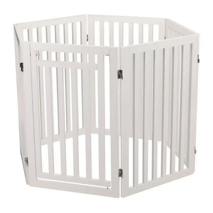 Входна врата Trixie Куче Бял 60-160 x 81 cm