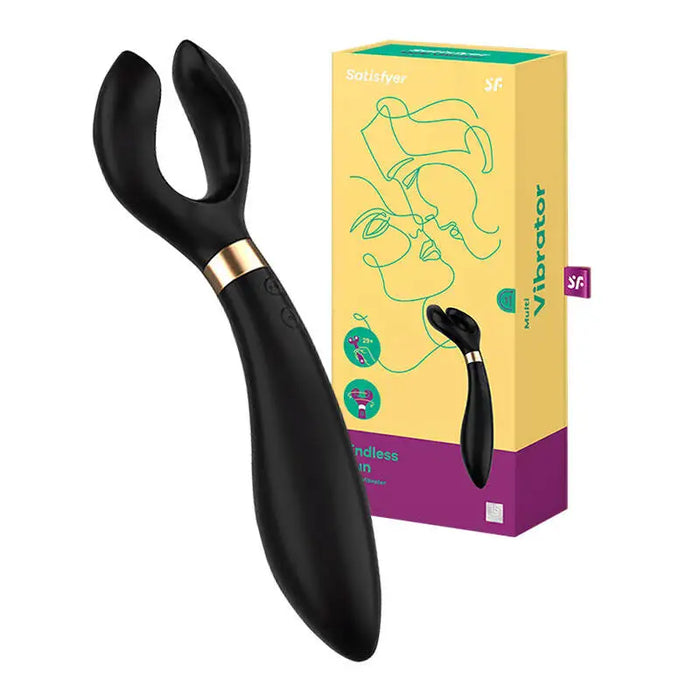 Вибратор за двойки Satisfyer Endless Fun черен