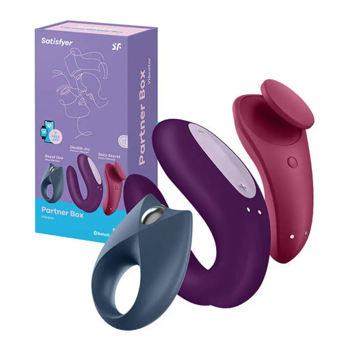 Вибратор за двойки Satisfyer Partner Box 3 с приложение