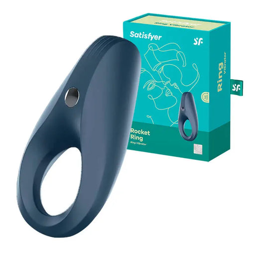 Вибриращ пръстен Satisfyer Rocket Ring тъмносин