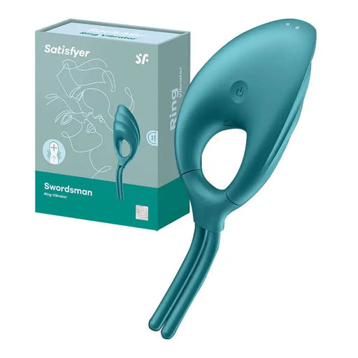 Вибриращ пръстен Satisfyer Swordsman зелен